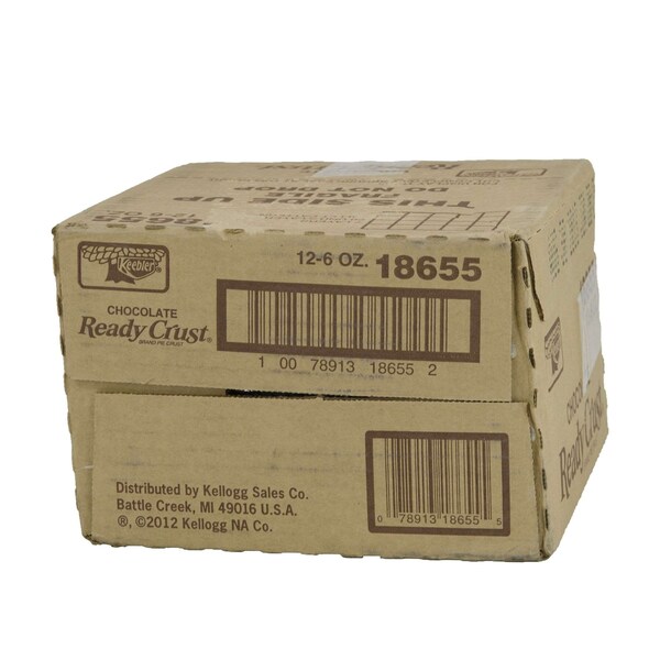 Keebler Keebler Chocolate 9" Shell Ready Pie Crust 6 oz. Crust, PK12